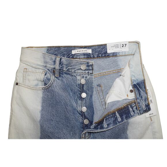 Zara Classic Mom Fit High-Rise Ankle Jeans - Light Gray (Size 38 / US 6) 👖NWT - Picture 4 of 11